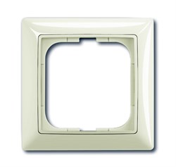 Рамка 1-постовая, серия Basic 55, цвет chalet-white - фото 110572