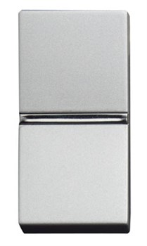 Механизм 1-клавишного 2-полюсного выключателя с клавишей, 1-модульный, серия Zenit, цвет альпийский белый - фото 117135