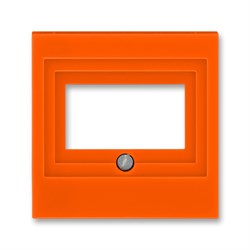 Накладка ABB Levit для розеток USB / HDMI / VGA оранжевый - фото 118309