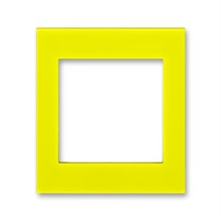 Сменная панель ABB Levit промежуточная на многопостовую рамку жёлтый - фото 118919