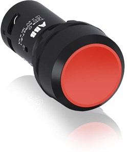 Кнопка CP1-10R-11 красная без фиксации 1НО+1HЗ - фото 120675