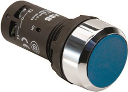 Кнопка CP2-30L-20 синяя с фиксацией 2HO - фото 123848