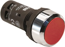 Кнопка CP2-30R-11 красная с фиксацией 1НО+1HЗ - фото 124572