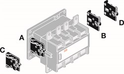 Шина соединительная LY140 для контакторов AF116-AF146 - фото 129510