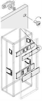 Комплект гор.2хT4 3/4P FIX бл.мот.W800мм - фото 134439