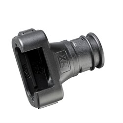 Разъем Apex 2.8 CI, нейлон 6, черный, d8мм, CI08-FCI03 - фото 142571