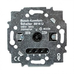 Механизм для детектора движения (комфортного выключателя) Busch-Komfortschalter, для всех типов ламп, 2300 Вт - фото 145919