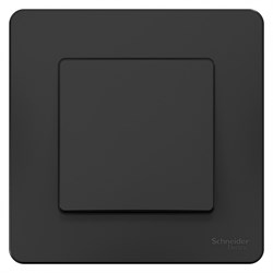 BLANCA С/У 1-клавишный ПЕРЕКЛЮЧАТЕЛЬ (cх.6), 10А, 250B, АНТРАЦИТ - фото 149117