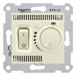 SEDNA ТЕРМОСТАТ КОМНАТНЫЙ, 10А, 230В, БЕЖЕВЫЙ - фото 163015