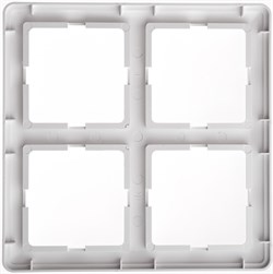 W59 4-постовая (2X2) РАМКА, БЕЛЫЙ - фото 167642