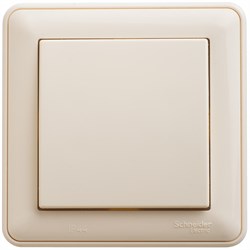 W59 AQUA 1-клавишный ПЕРЕКЛЮЧАТЕЛЬ, 10АХ, IP44, в сборе, СЛОНОВАЯ КОСТЬ - фото 168536