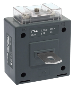 Трансформатор тока ТТИ-А 150/5А 10ВА класс 0,5 IEK - фото 170059