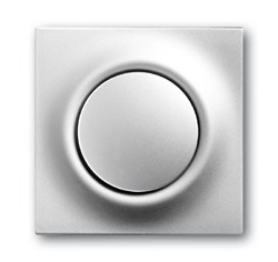 Клавиша для механизма 1-клавишного выключателя/переключателя/кнопки, серия impuls, цвет серебристый металлик - фото 94738