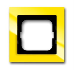 Рамка 1-постовая, серия axcent, цвет жёлтый - фото 95101