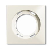 Плата центральная (накладка) для светосигнализатора 2061/2061 U, серия Basic 55, цвет chalet-white