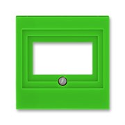 Накладка ABB Levit для розеток USB / HDMI / VGA зелёный