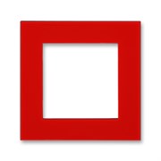 Сменная панель ABB Levit на рамку 1 пост красный