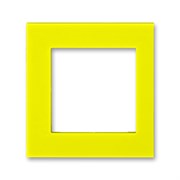 Сменная панель ABB Levit внешняя на многопостовую рамку жёлтый