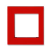 Сменная панель ABB Levit внешняя на многопостовую рамку красный