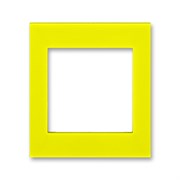 Сменная панель ABB Levit промежуточная на многопостовую рамку жёлтый