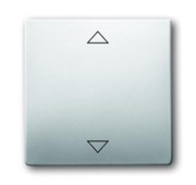 Клавиша для механизма электронного выключателя Busch-Jalousiecontrol 6411 U-101, 6411 U/S-101, 6418 U, реле 6402 U, серия pure/сталь