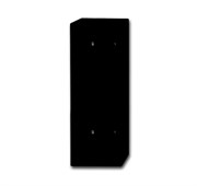 Коробка для открытого монтажа, 3-постовая, серия future, цвет антрацит/черный