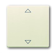 Клавиша для механизма электронного выключателя Busch-Jalousiecontrol 6411 U-101, 6411 U/S-101, 6418 U, реле 6402 U, серия Future/Axc