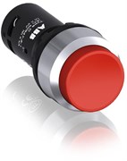 Кнопка CP3-30R-01 красная с выступающей клавишей без фиксации 1НЗ