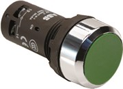 Кнопка CP1-30G-02 зеленая без фиксации 2HЗ