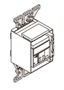 Комплект силовых выводов фиксированной части ES E1.2 W FP 4шт