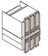 Комплект силовых выводов фиксированной части F на верхние выводы E6.2 W FP 4p/f 4шт