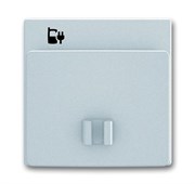 Плата центральная (накладка) для блока питания micro USB - 6474 U, серия Future/Axcent/Carat/Династия, цвет слоновая кость