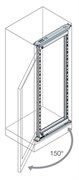 Рама 19 дюймов поворотная, 40HE 2000x600мм