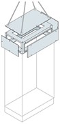 Контейнер кабельный верхний 400x1000мм ШхГ