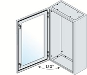 SR2 Корпус шкафа (дверь со стеклом) 1000х600х250мм ВхШхГ