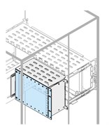 Перегородка+уголок P2 H=200мм W=400мм