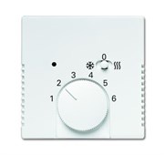 Плата центральная (накладка) для механизма терморегулятора  1099 UHKEA, серия Future/Axcent/Carat/Династия, цвет альпийский белый