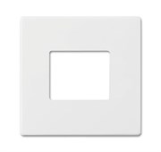 Плата центральная (накладка) для механизма бесконтактного выключателя 6406 U, серия Future/Axcent/Carat/Династия, цвет белый бархат
