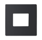 Плата центральная (накладка) для механизма бесконтактного выключателя 6406 U, серия Future/Axcent/Carat/Династия, цвет черный бархат