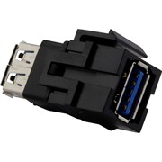 MERTEN РАЗЪЕМ USB 3.0 Keystone для установки на суппорт