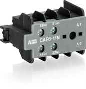Блок контактный CAF6-11E (1НО+1НЗ) фронтальный для мини-контакторов K6, В6, В7