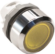 Кнопка MP1-21Y желтая (только корпус) с подсветкой без фиксации