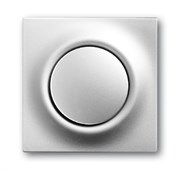 Клавиша для механизма 1-клавишного выключателя/переключателя/кнопки, серия impuls, цвет серебристый металлик
