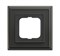 Рамка 1-постовая, серия Династия, цвет антрацит - фото 117439