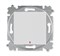 Переключатель одноклавишный с подсветкой ABB Levit контрольная серый / белый - фото 118295