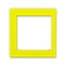 Накладка на рамку ABB Levit 55х55 внешняя жёлтый - фото 118923