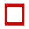Накладка на рамку ABB Levit 55х55 промежуточная красный - фото 118990