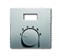 Плата центральная (накладка) для механизма терморегулятора (термостата) 1094 UTA, 1097 UTA, серия pure сталь - фото 119918