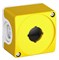 Корпус кнопочного поста CEPY1-0 на 1 элемент пластиковый желтый для компактной серии - фото 120328