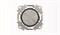 Заглушка с суппортом, серия SKY Moon, кольцо чёрное стекло - фото 137835